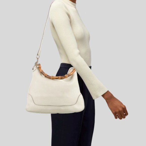 GUCCI Bamboo Handle Hobo Diana Bag - Picture 2 of 6